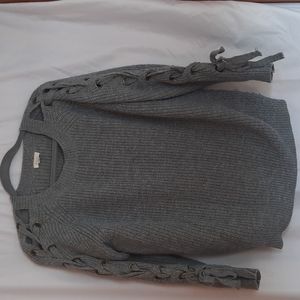 Gray Knit Sweater Size S